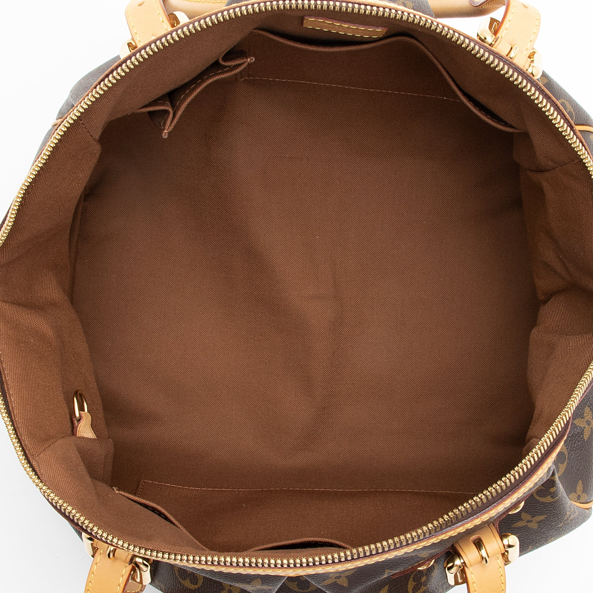 Louis Vuitton Monogram Canvas Tivoli GM Satchel (SHF-22947)