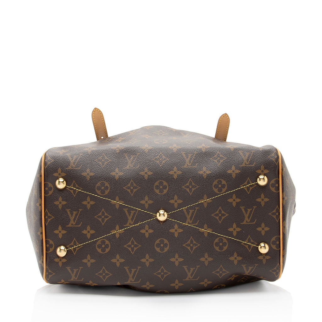 Louis Vuitton Monogram Canvas Tivoli GM Satchel (SHF-667bj5)