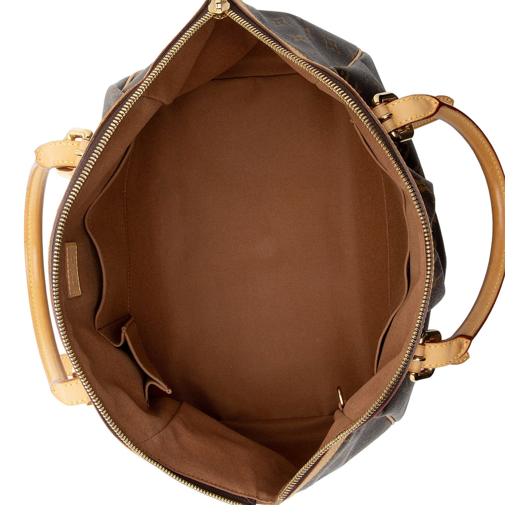 Louis Vuitton Monogram Canvas Tivoli GM Satchel (SHF-667bj5)
