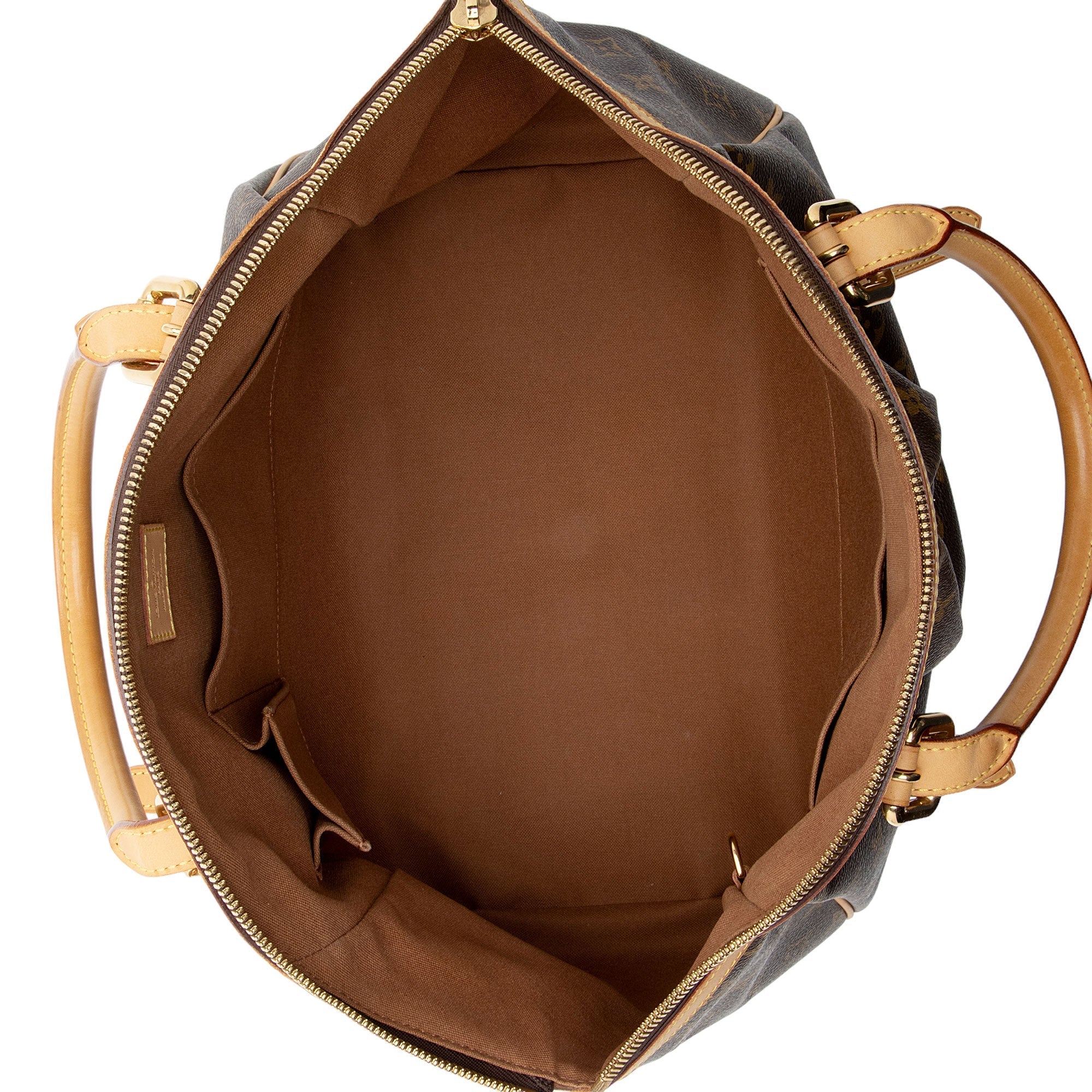 Louis Vuitton Monogram Canvas Tivoli GM Satchel (SHF-667bj5)