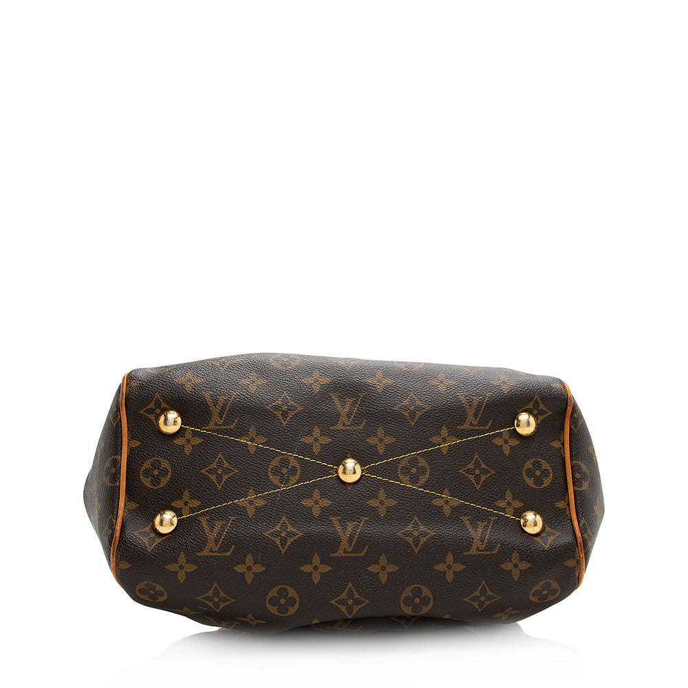 Louis Vuitton Monogram Canvas Tivoli PM Satchel (SHF-20869)