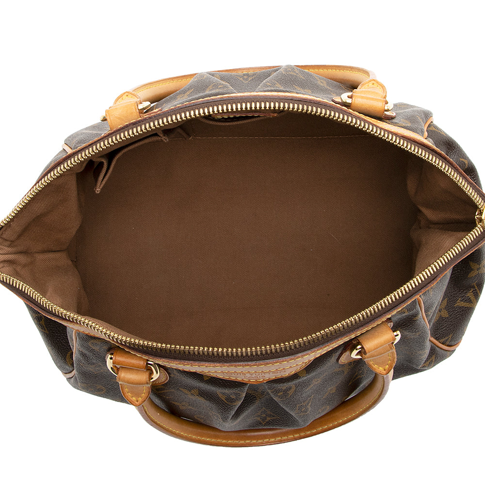 Louis Vuitton Monogram Canvas Tivoli PM Satchel (SHF-20869)