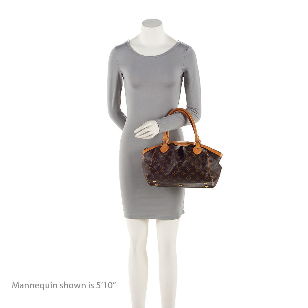 Louis Vuitton Monogram Canvas Tivoli PM Satchel (SHF-20869)