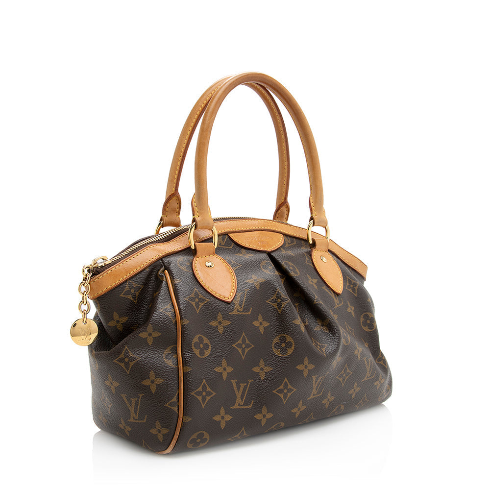 Louis Vuitton Monogram Canvas Tivoli PM Satchel (SHF-20869)