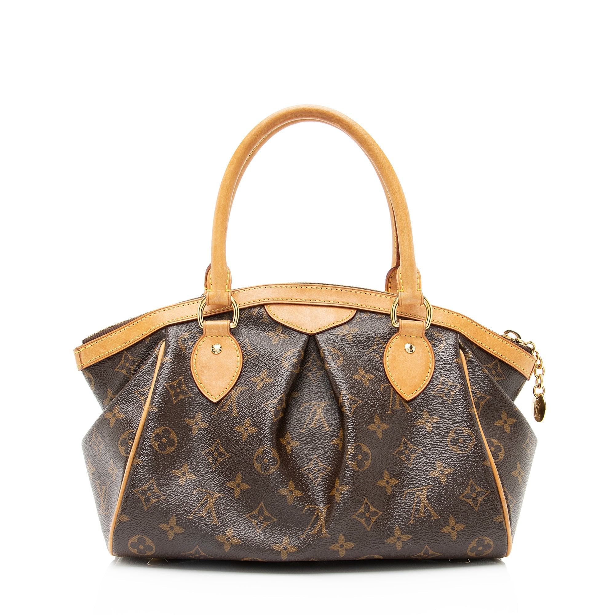 Louis Vuitton Monogram Canvas Tivoli PM Satchel (SHF-23123)