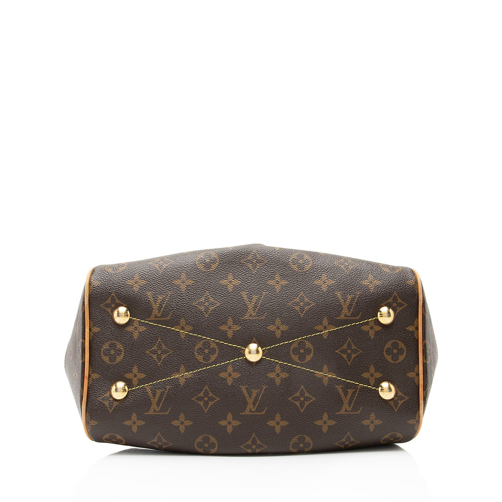 Louis Vuitton Monogram Canvas Tivoli PM Satchel (SHF-23123)