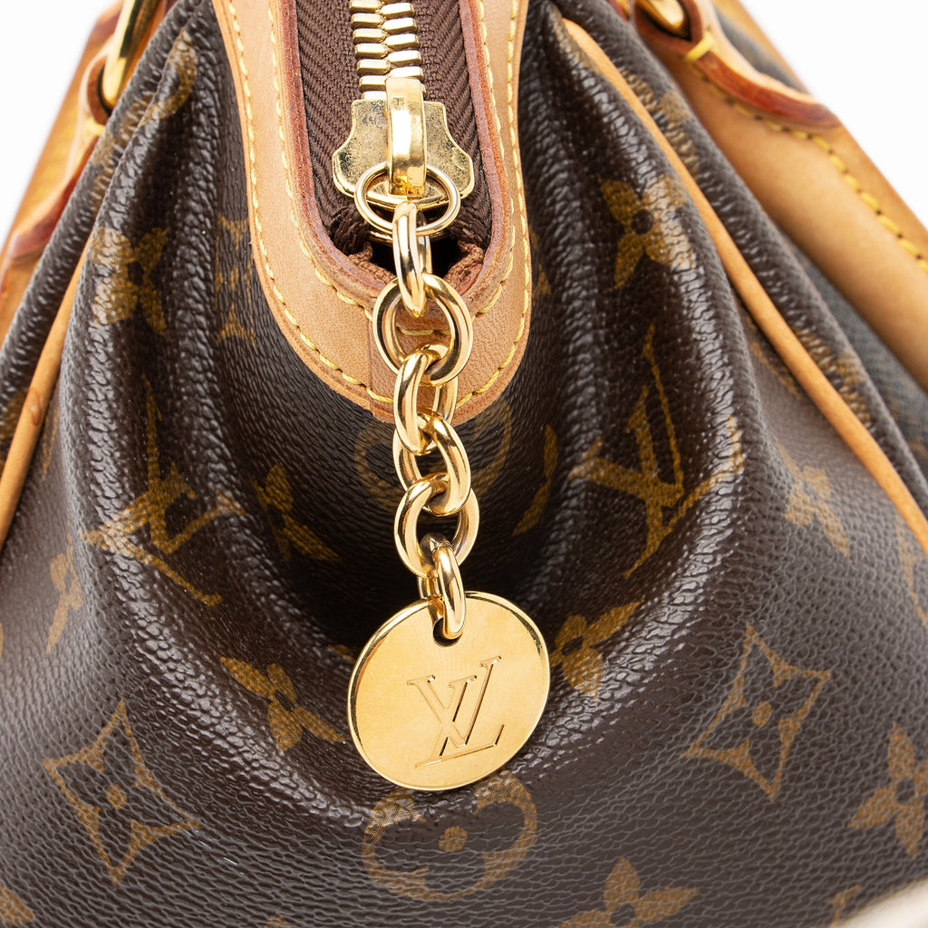 Louis Vuitton Monogram Canvas Tivoli PM Satchel (SHF-23123)