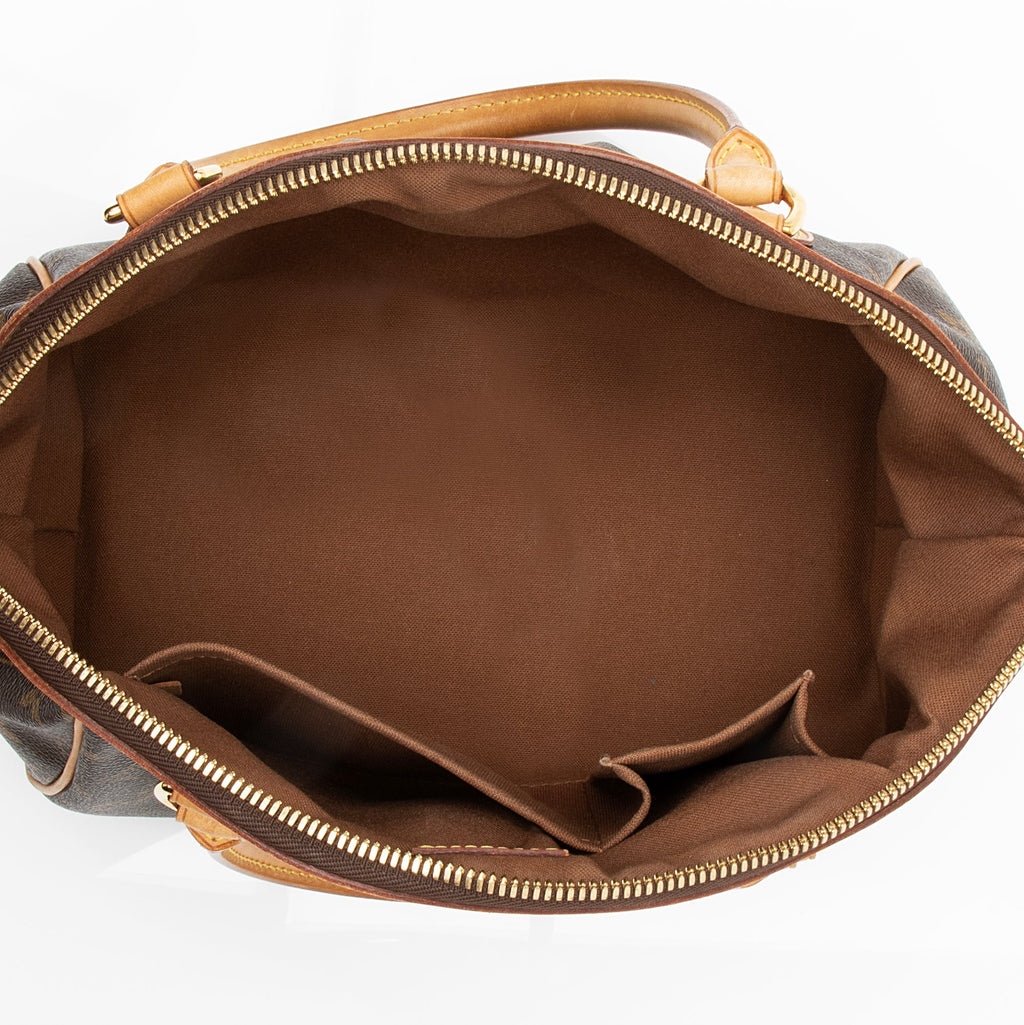 Louis Vuitton Monogram Canvas Tivoli PM Satchel (SHF-23123)