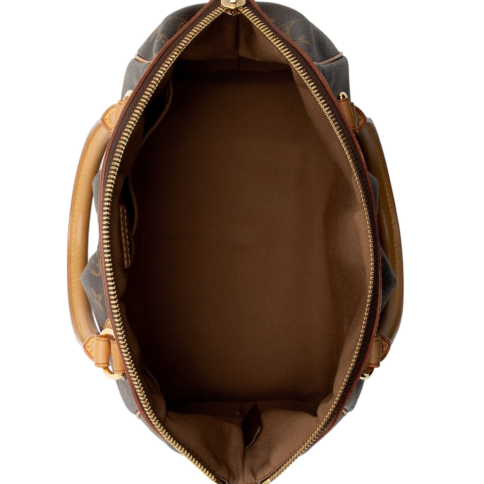 Louis Vuitton Monogram Canvas Tivoli PM Satchel (SHF-Q9Eq98)