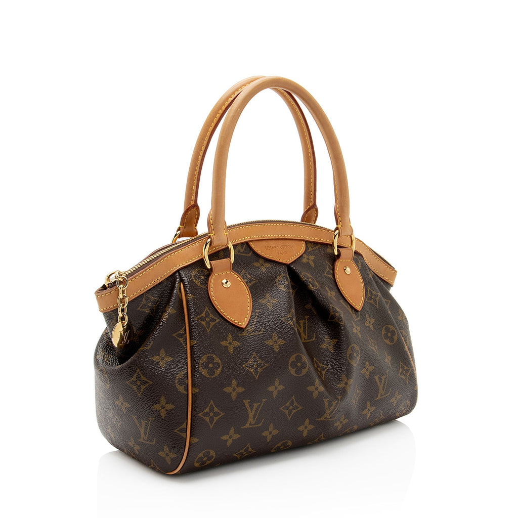 Louis Vuitton Monogram Canvas Tivoli PM Satchel (SHF-Q9Eq98)