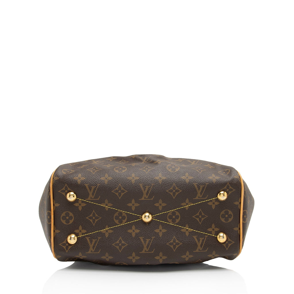 Louis Vuitton Monogram Canvas Tivoli PM Satchel (SHF-1oaaCK)