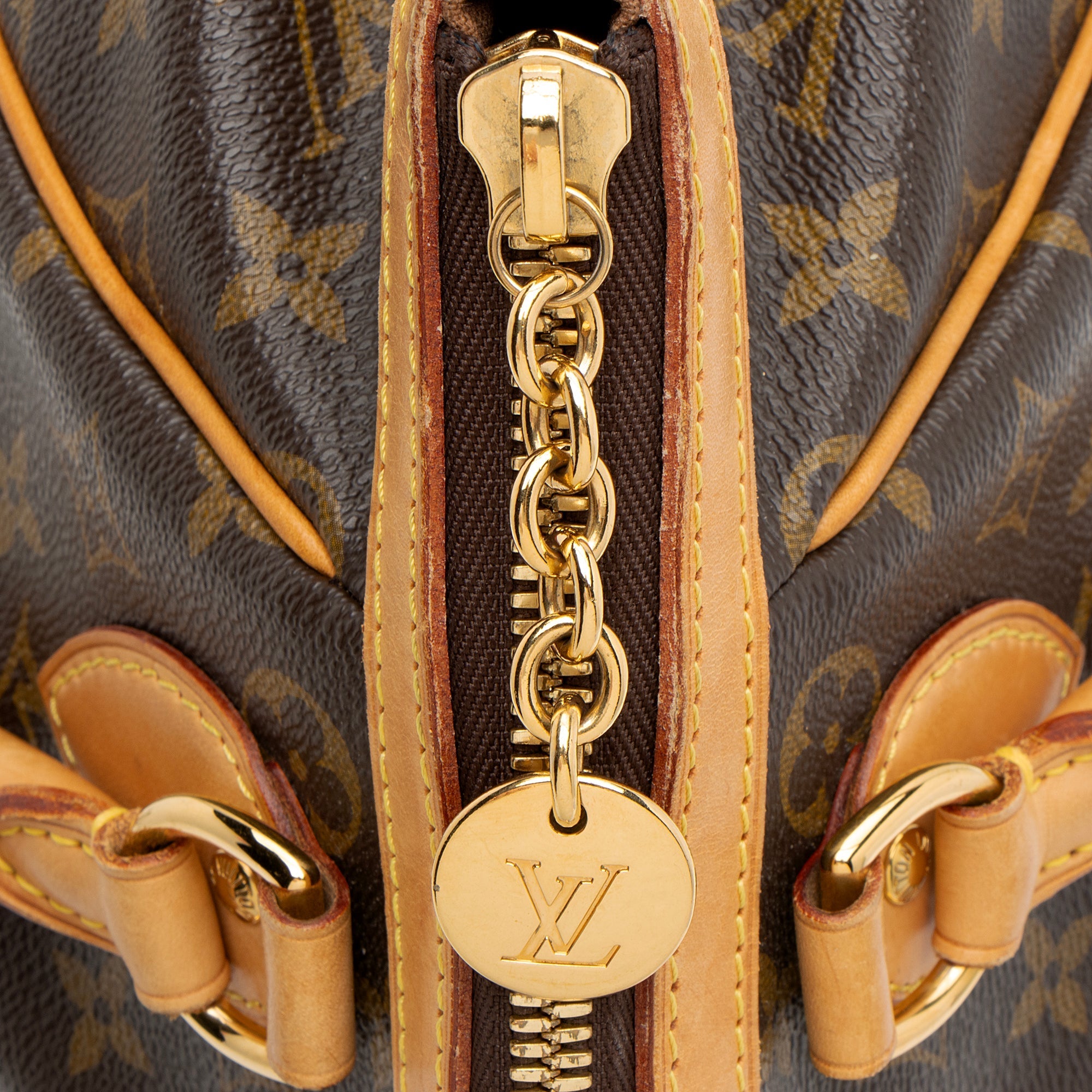 Louis Vuitton Monogram Canvas Tivoli PM Satchel (SHF-2xtfcv)