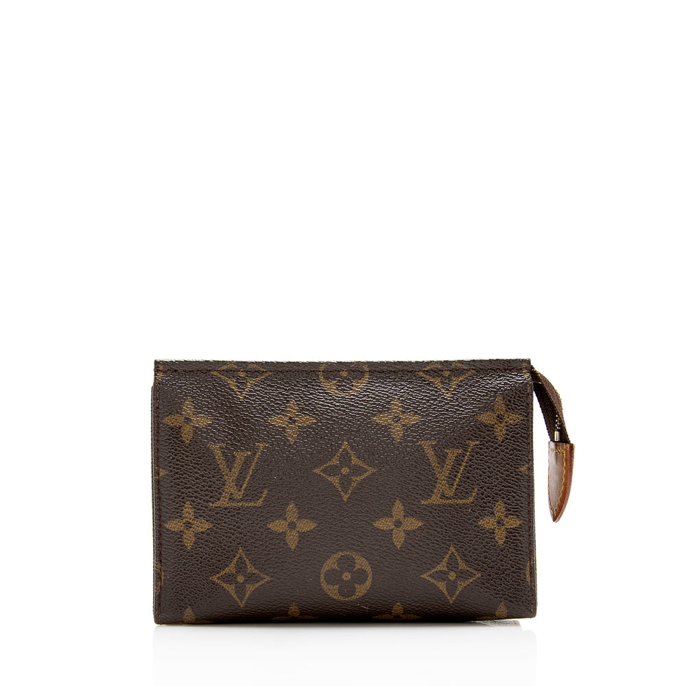 Louis Vuitton Monogram Canvas Toiletry Pouch 15 (SHF-15882)