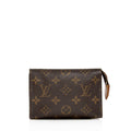 Louis Vuitton Monogram Canvas Toiletry Pouch 15 (SHF-15882)