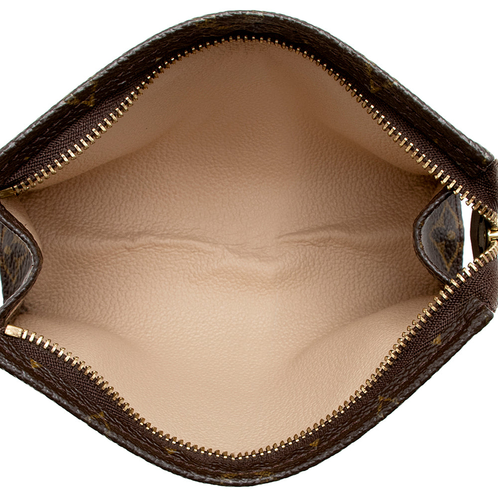 Louis Vuitton Monogram Canvas Toiletry Pouch 15 (SHF-15882)