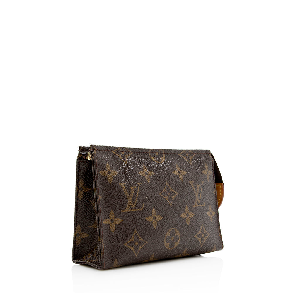 Louis Vuitton Monogram Canvas Toiletry Pouch 15 (SHF-15882)