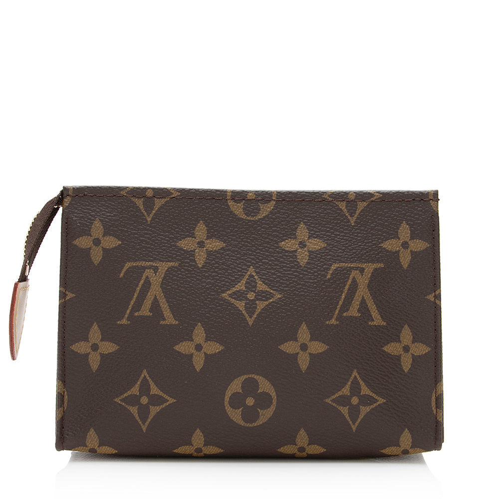 Louis Vuitton Monogram Canvas Toiletry Pouch 15 (SHF-20936)