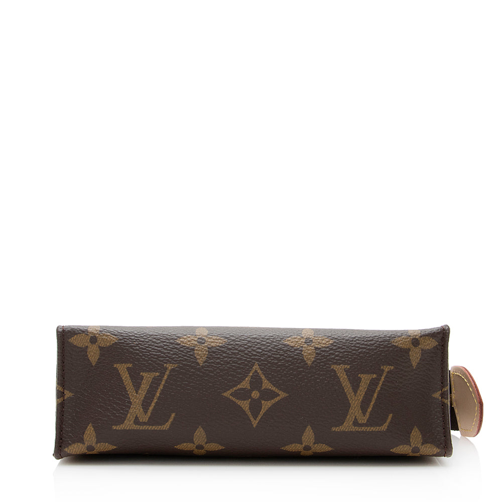 Louis Vuitton Monogram Canvas Toiletry Pouch 15 (SHF-20936)