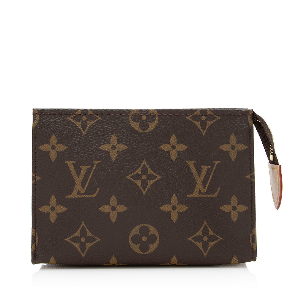 Louis Vuitton Monogram Canvas Toiletry Pouch 15 (SHF-20936)