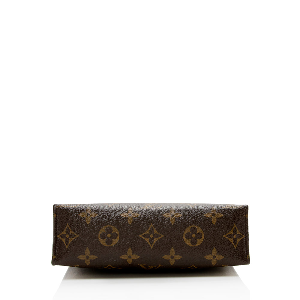 Louis Vuitton Monogram Canvas Toiletry Pouch 19 (SHF-17379)