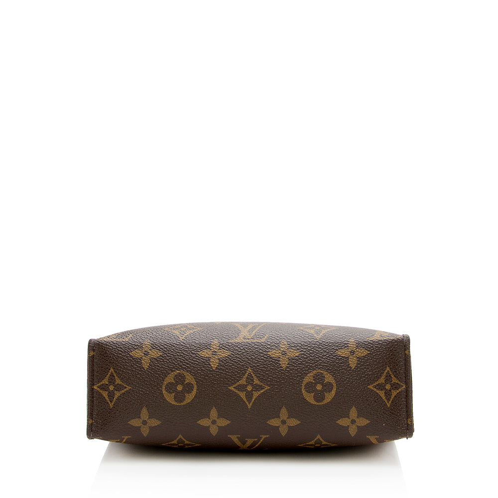 Louis Vuitton Monogram Canvas Toiletry Pouch 19 (SHF-17130)