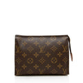 Louis Vuitton Monogram Canvas Toiletry Pouch 19 (SHF-17130)