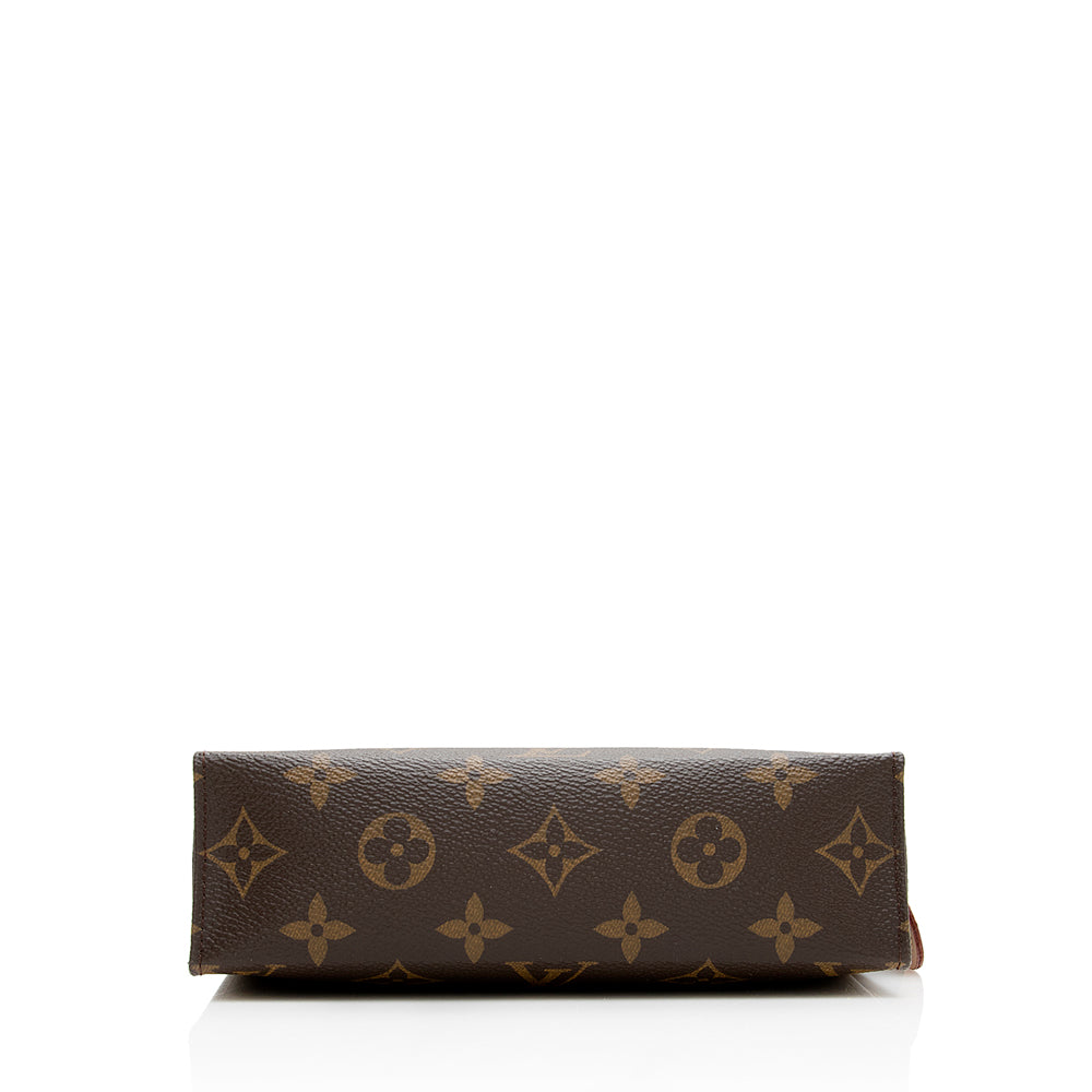 Louis Vuitton Monogram Canvas Toiletry Pouch 19 (SHF-20831)