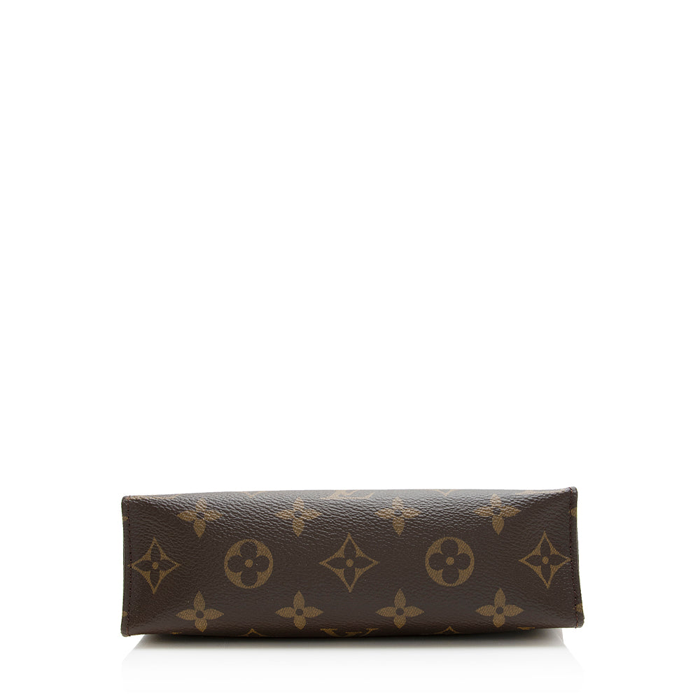 Louis Vuitton Monogram Canvas Toiletry Pouch 19 (SHF-20926)