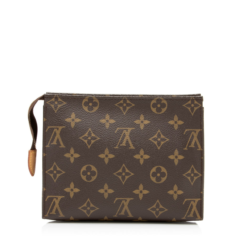 Louis Vuitton Monogram Canvas Toiletry Pouch 19 (SHF-aypwnO)
