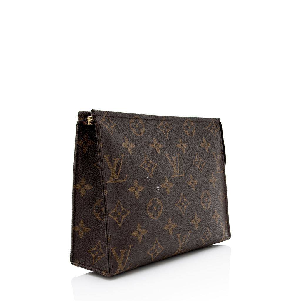 Louis Vuitton Monogram Canvas Toiletry Pouch 19 (SHF-bTFQ4H)