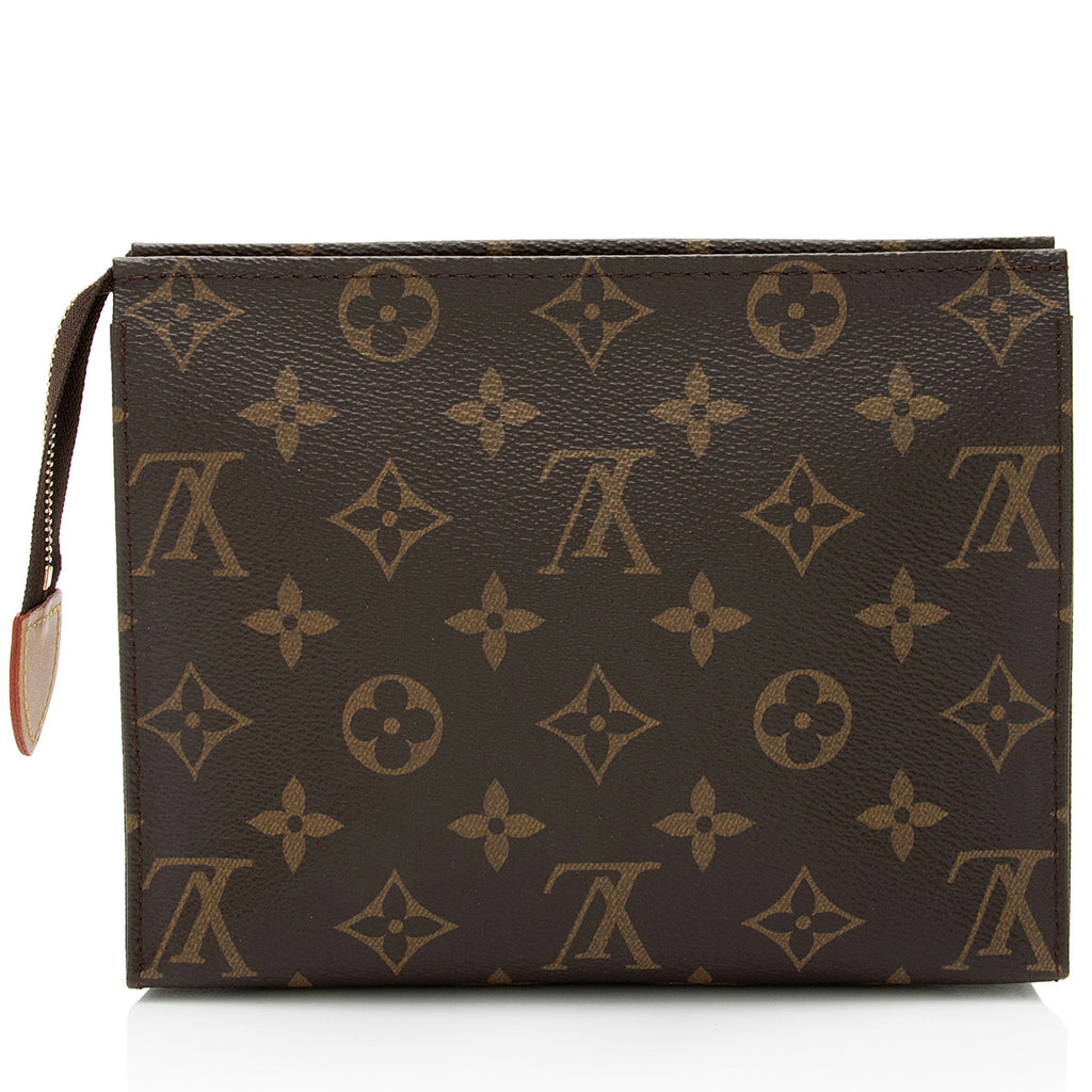 Louis Vuitton Monogram Canvas Toiletry Pouch 19 (SHF-Tvkuyl)