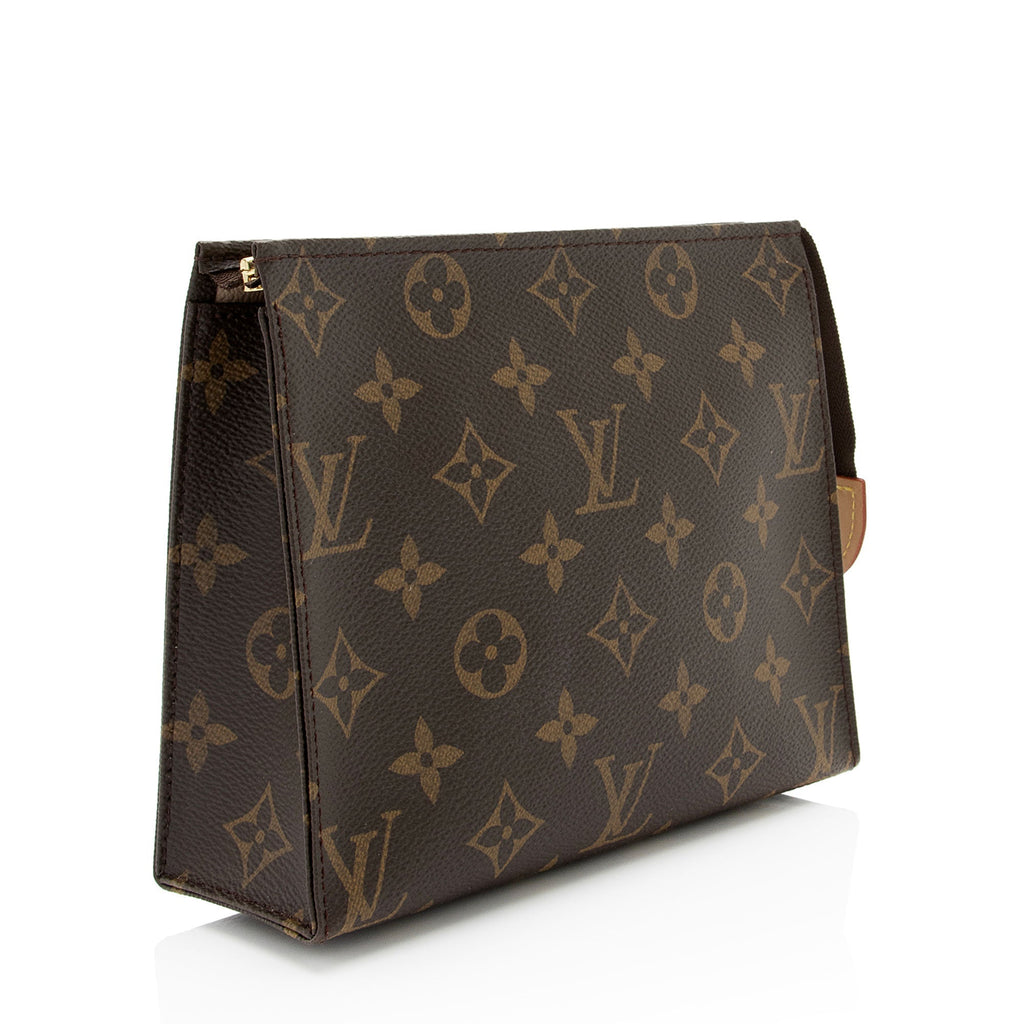 Louis Vuitton Monogram Canvas Toiletry Pouch 19 (SHF-Tvkuyl)