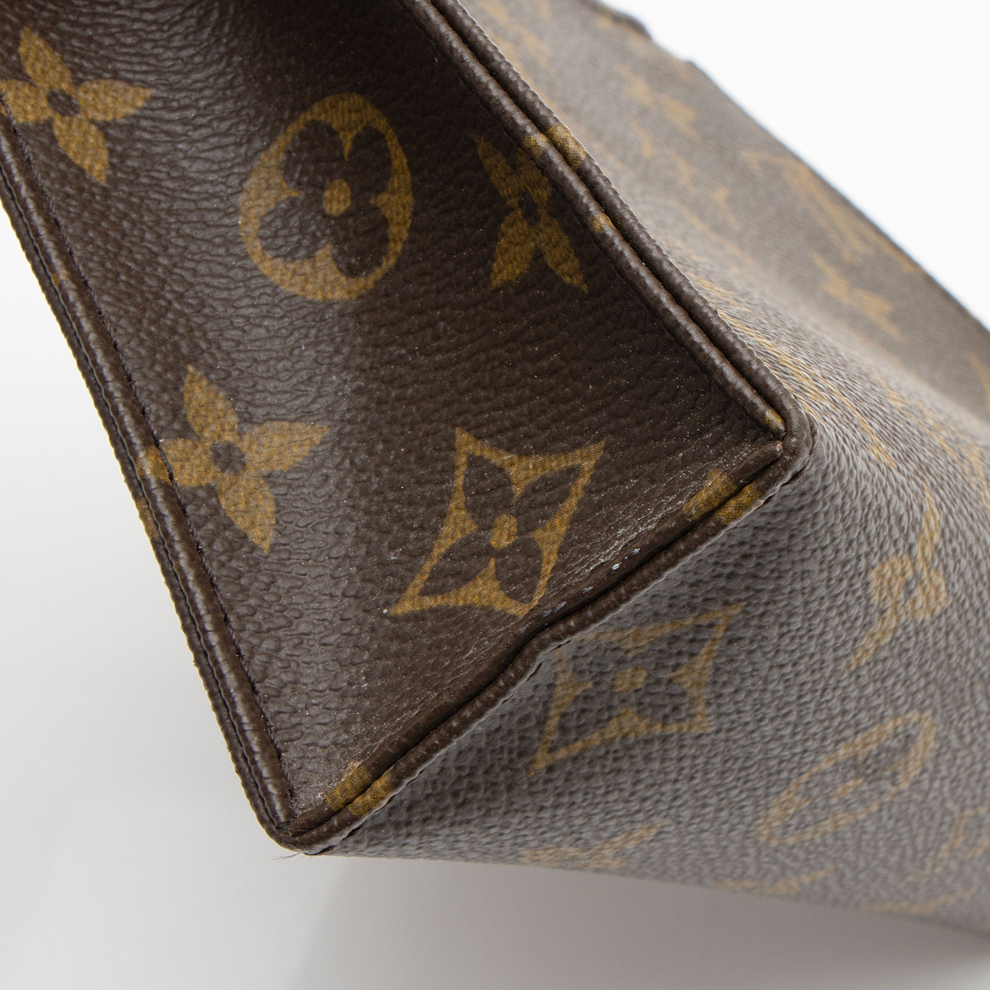 Louis Vuitton Monogram Canvas Toiletry Pouch 19 (SHF-VQJYSZ)