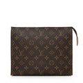 Louis Vuitton Monogram Canvas Toiletry Pouch 26 (SHF-20697)