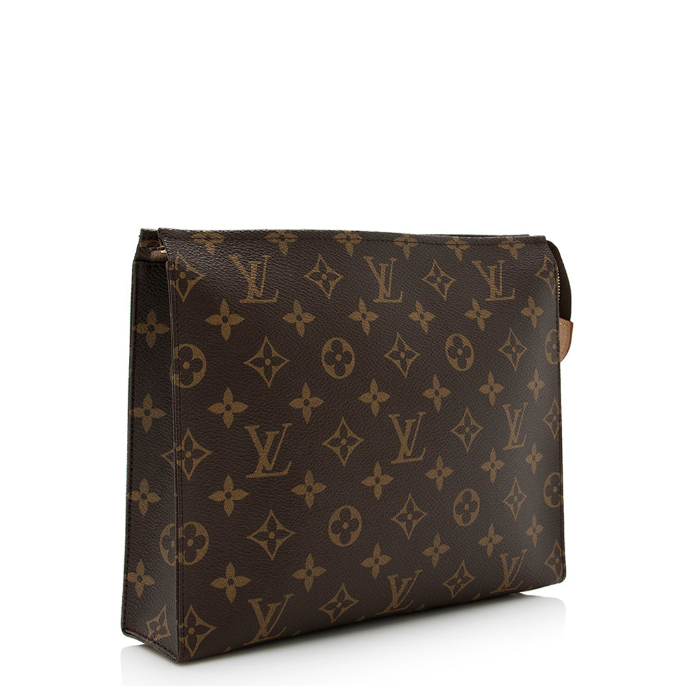 Louis Vuitton Monogram Canvas Toiletry Pouch 26 (SHF-21652)