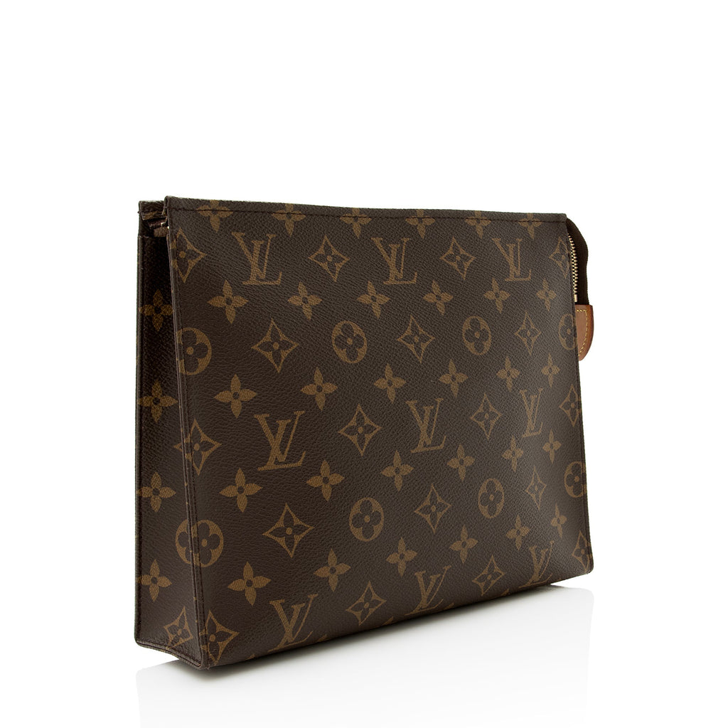 Louis Vuitton Monogram Canvas Toiletry Pouch 26 (SHF-22359)