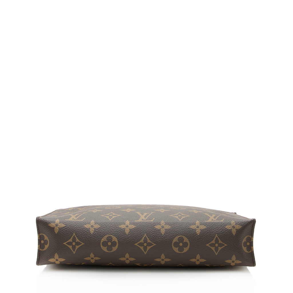 Louis Vuitton Monogram Canvas Toiletry Pouch 26 (SHF-22773)