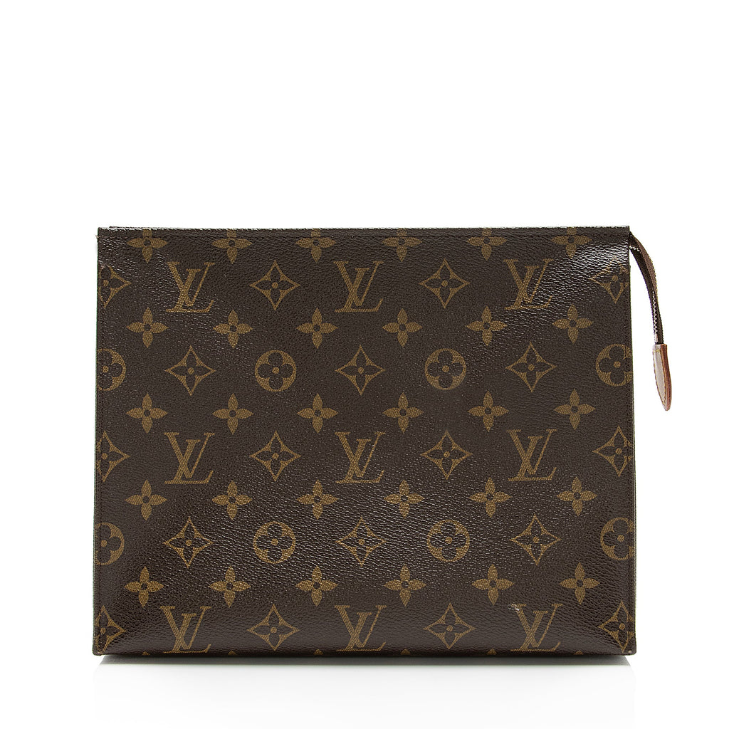 Louis Vuitton Monogram Canvas Toiletry Pouch 26 (SHF-23146)