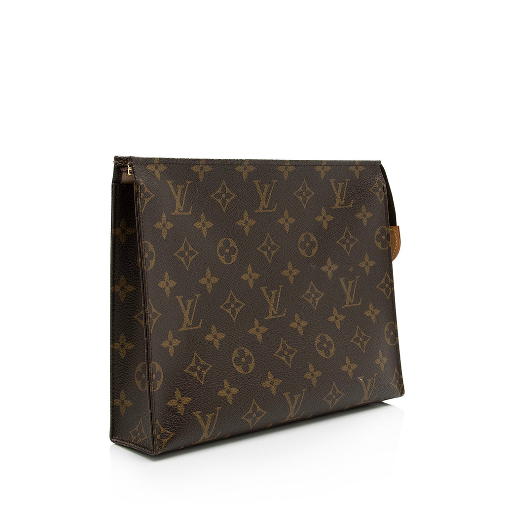 Louis Vuitton Monogram Canvas Toiletry Pouch 26 (SHF-23146)