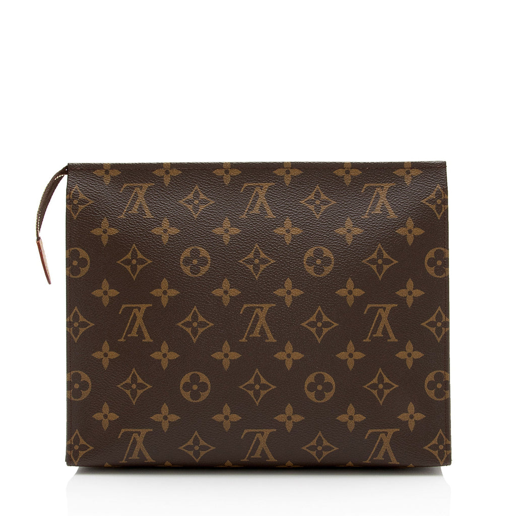 Louis Vuitton Monogram Canvas Toiletry Pouch 26 (SHF-Qfgdpa)