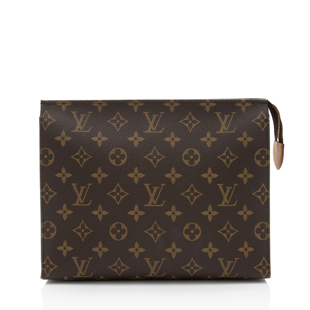 Louis Vuitton Monogram Canvas Toiletry Pouch 26 (SHF-cPJ3G6)