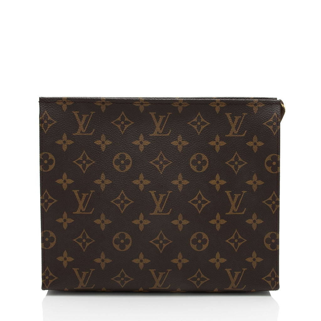 Louis Vuitton Monogram Canvas Toiletry Pouch 26 (SHF-6aemvU)