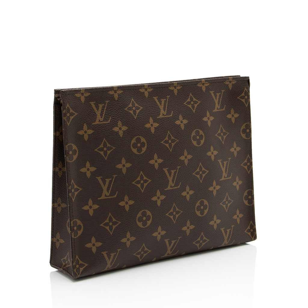 Louis Vuitton Monogram Canvas Toiletry Pouch 26 (SHF-1ASaMu)