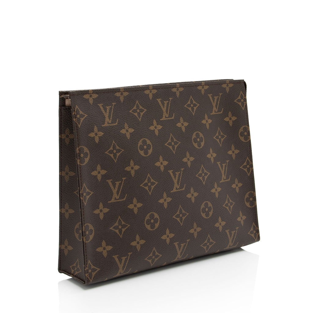 Louis Vuitton Monogram Canvas Toiletry Pouch 26 (SHF-PFTzwn)