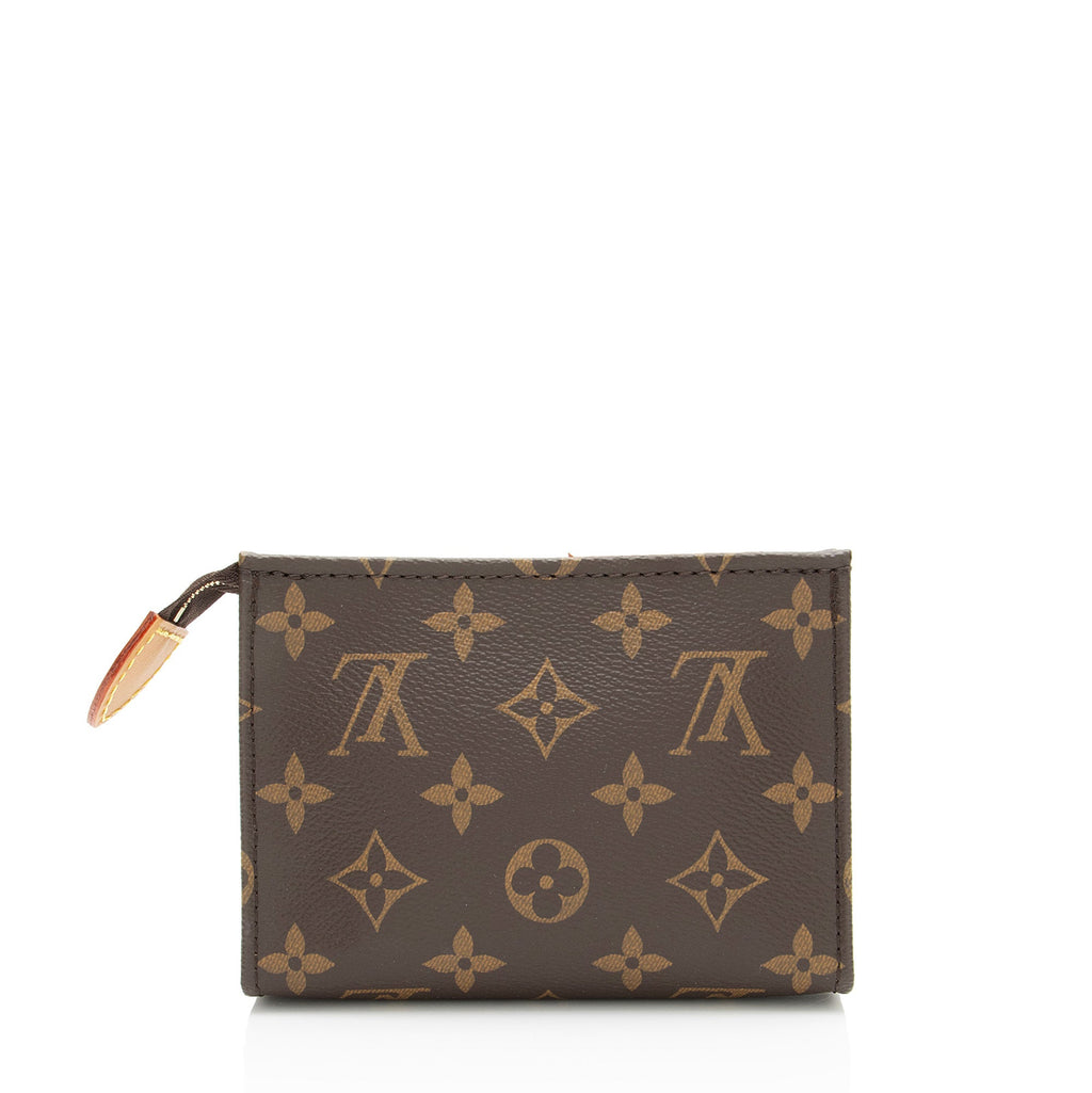 Louis Vuitton Monogram Canvas Toiletry Pouch on Chain Pouch