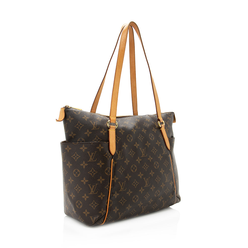 Louis Vuitton Monogram Canvas Totally MM Tote (SHF-19814)