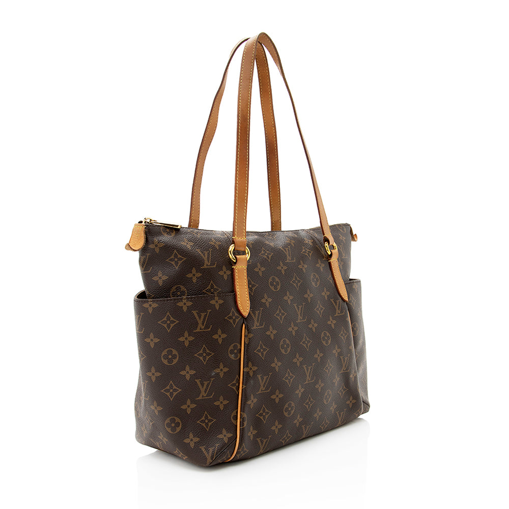 Louis Vuitton Monogram Canvas Totally MM Tote (SHF-19916)