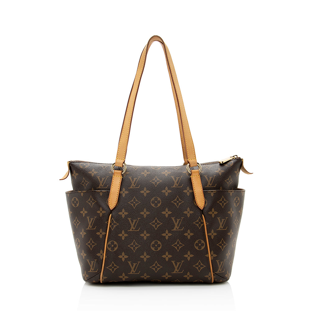 Louis Vuitton Monogram Canvas Totally PM Tote (SHF-20794)