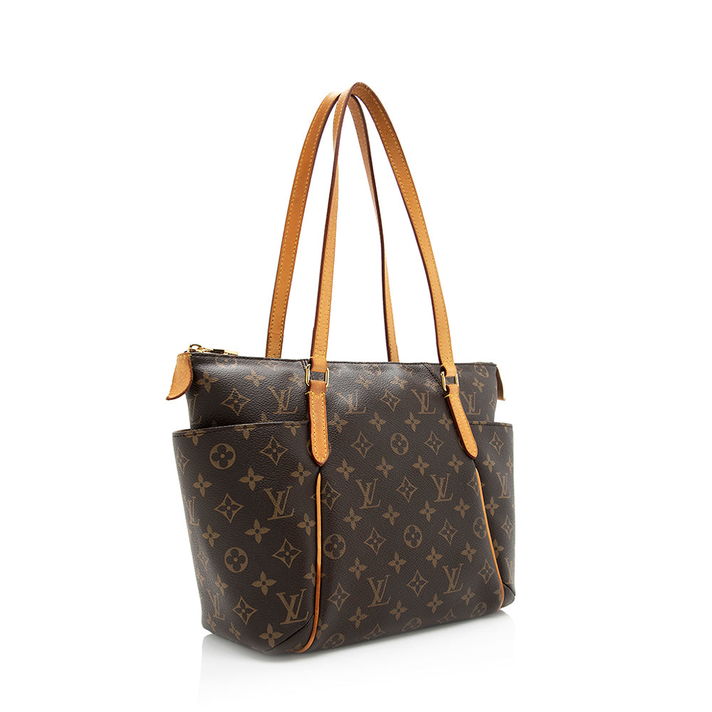 Louis Vuitton Monogram Canvas Totally PM Tote (SHF-20285)