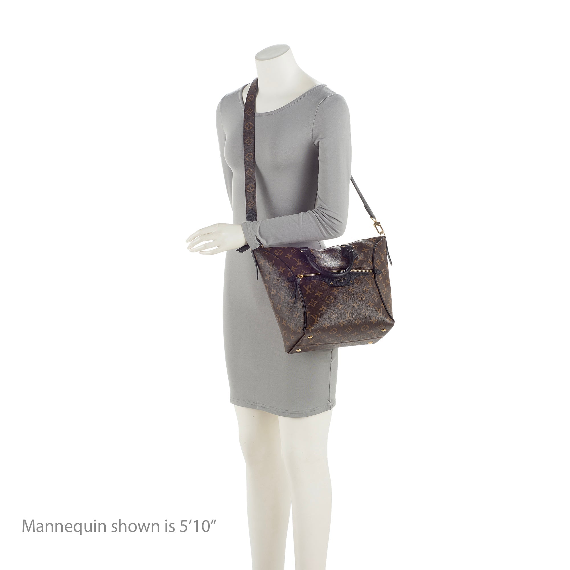 Louis Vuitton Monogram Canvas Tournelle PM Tote (SHF-23599)